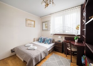 1 bedroom, iron/ironing board, WiFi, bed sheets