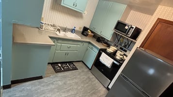 Microwave, oven, stovetop