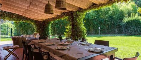 Opções para refeição ao ar livre