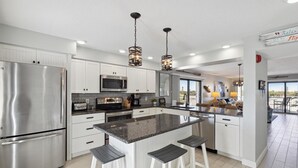 Coffee/tea maker, fridge, microwave, oven - Charming Sandcastles Condo – Steps to the Beach w/ Pool, Hot Tub & Tennis! (Cocoa Beach)