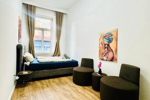 1 slaapkamer, beddengoed