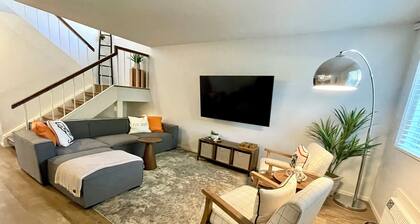 Perfectly located mid-century inspired family townhome