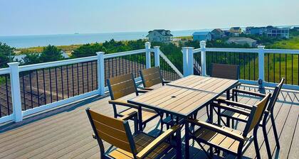 360 Water Views I Steps to Beach I Rooftop & Screened Deck I Elevator I Dog Welc
