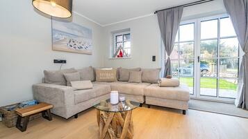 Fernseher, Kamin