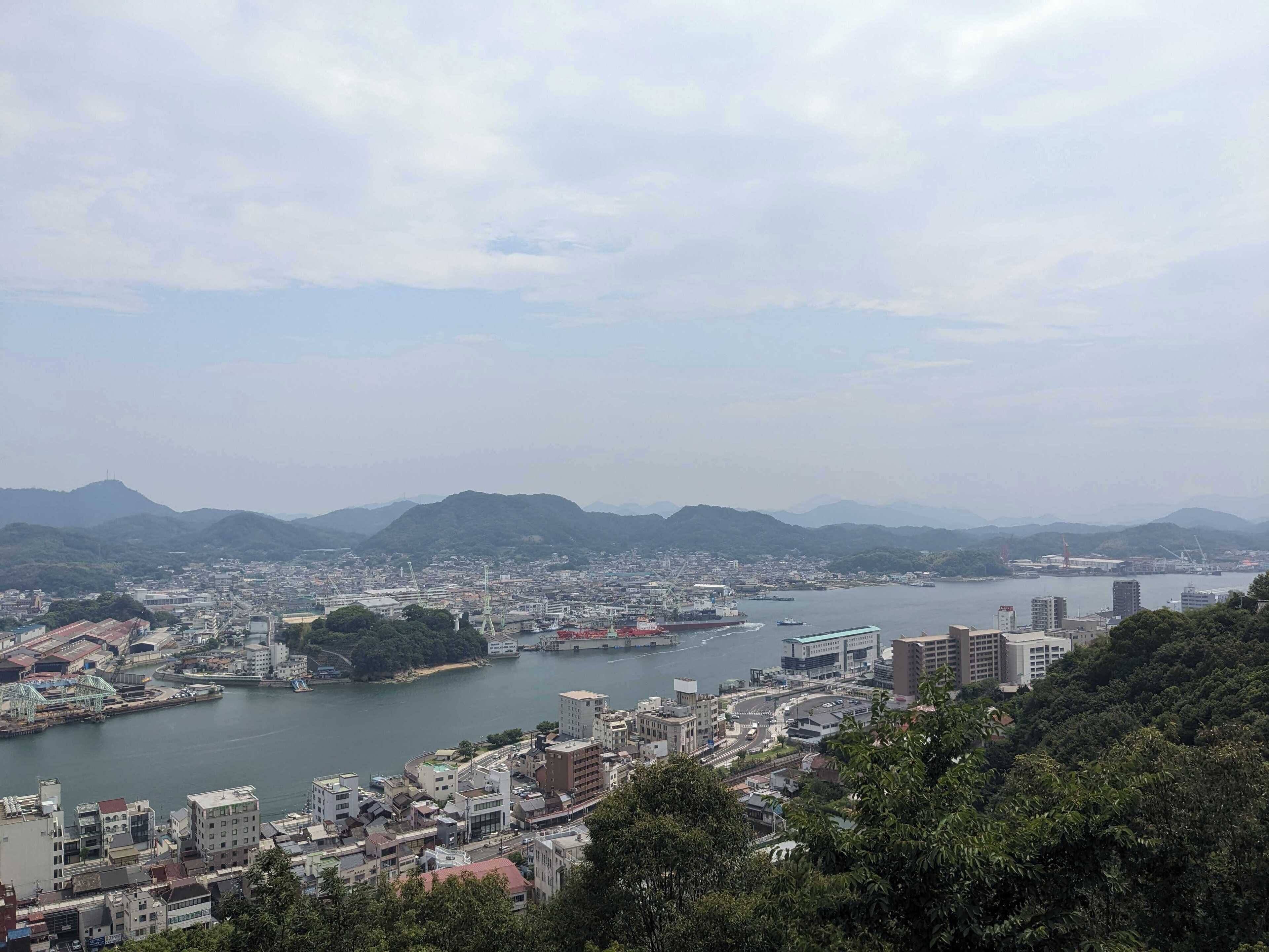 객실에서 보이는 전망
