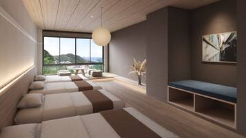 Comfort-Vierbettzimmer | Kostenloses WLAN, Bettwäsche