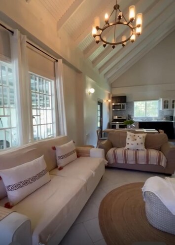 Open plan living room