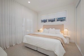 4 bedrooms, iron/ironing board, travel crib, WiFi