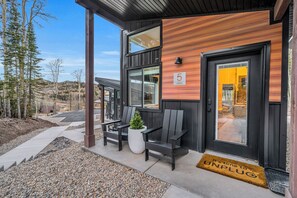 Exterior detail - Unwind and Unplug at #5 Tiny Cabin (Brian Head)