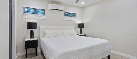 1 室のベッドルーム、アイロン / アイロン台、WiFi、ベッドシーツ