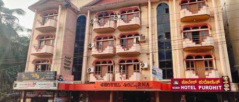 Façade de l’hébergement