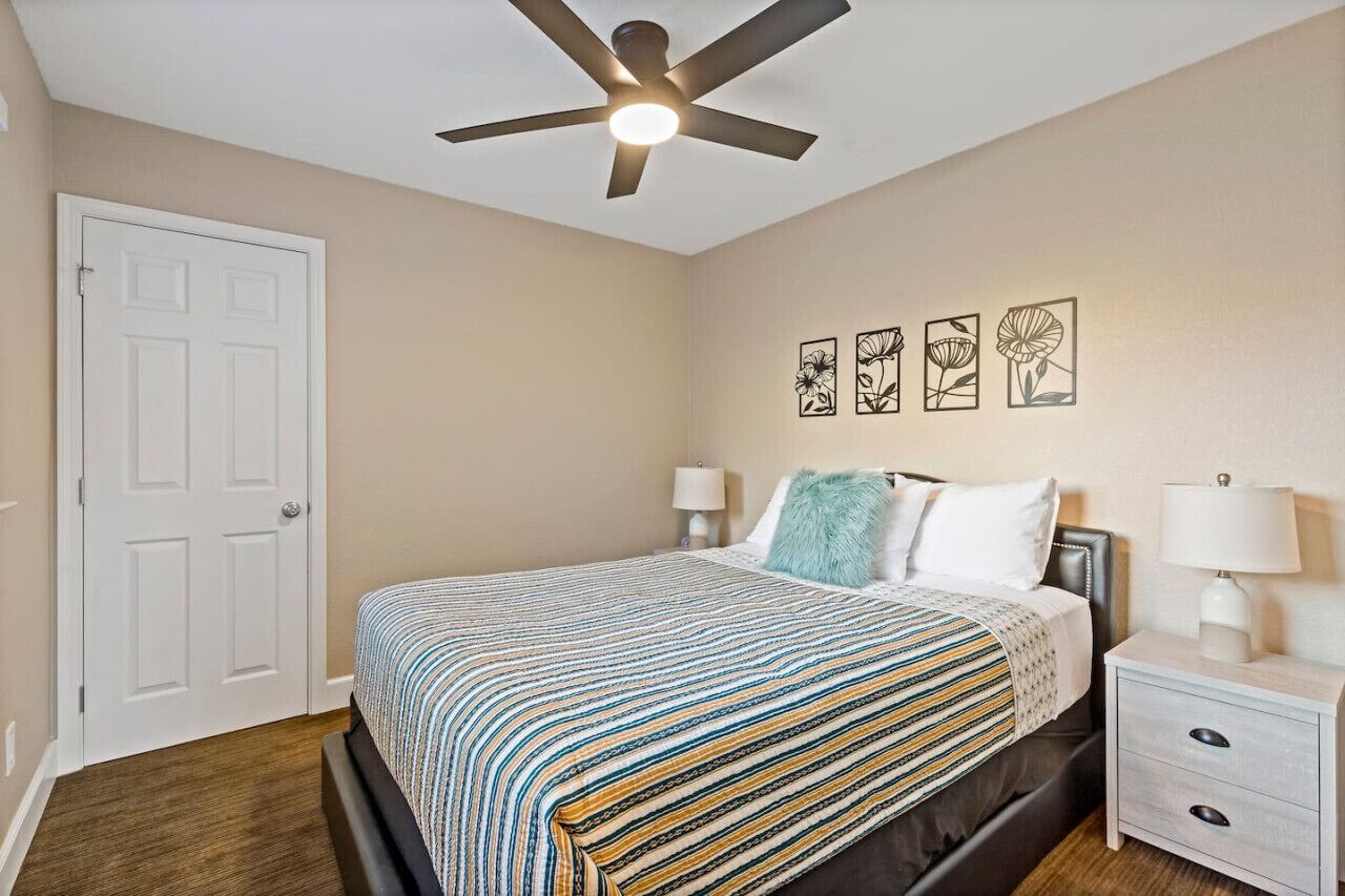 5 habitaciones, escritorio y wifi 