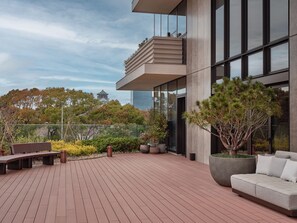 Utendørs bankettområde