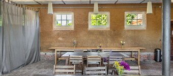 Apartamento 'Der Flusshof, Scheunenwohnung' con terraza compartida, jardín compartido y Wi-Fi