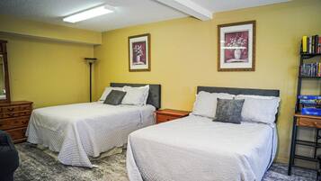 4 chambres, accès Internet, draps fournis