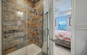 Shower, hair dryer, towels - Sleeps 54, 4 Bayfront Homes | Boat Dock, Waterfront Pool, Views | Laguna Village (Corpus Christi)