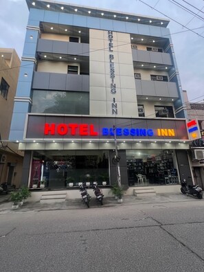 Façade de l��’hébergement