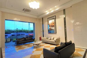 Sala de estar en el lobby