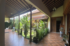 Voorkant van accommodatie