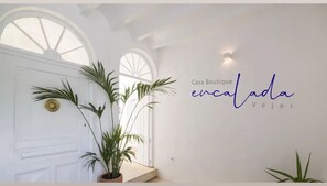 Façade de l’hébergement