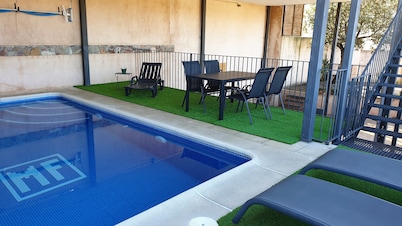 House with private pool in Cabañeros National Park
