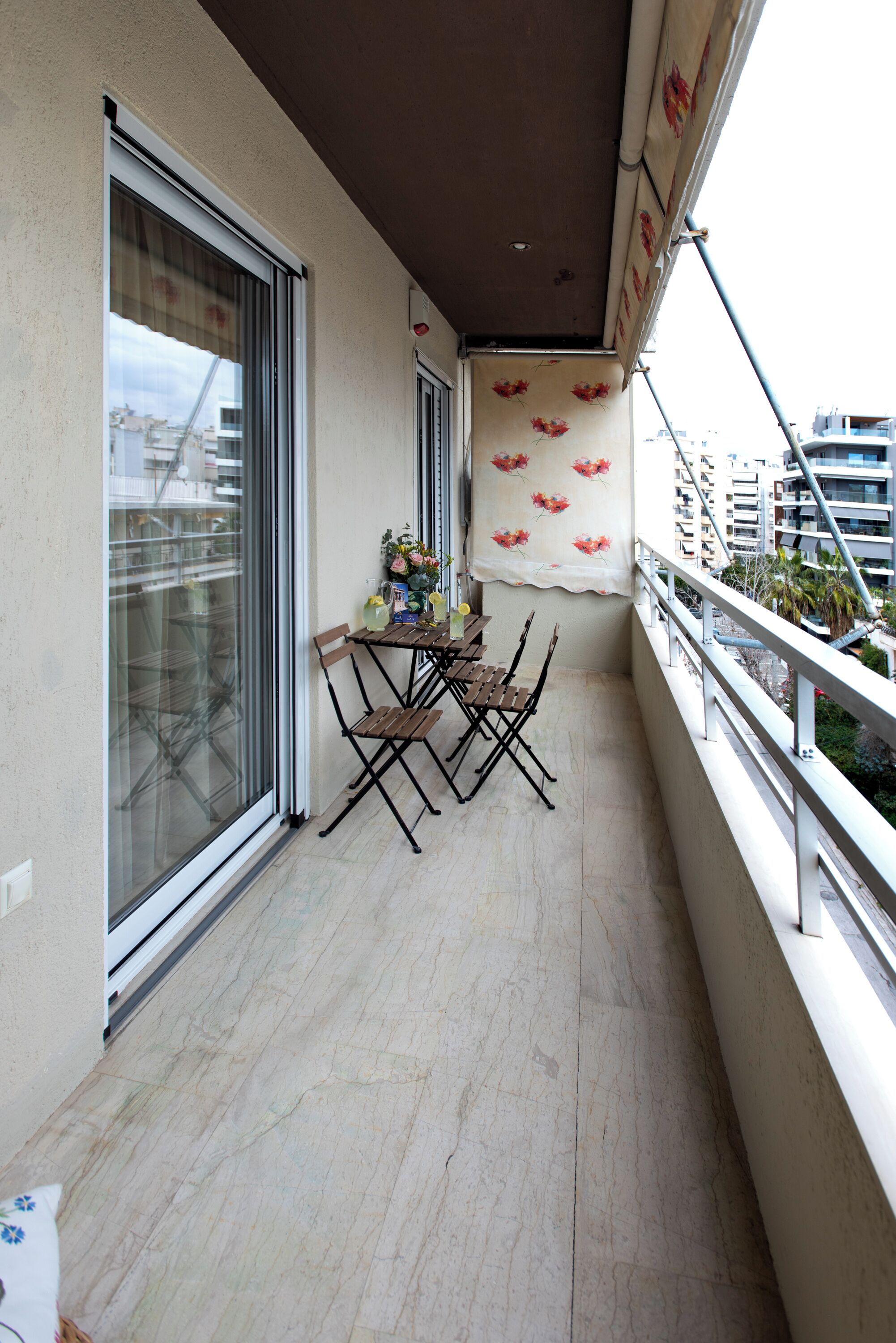 Pemandangan balkon