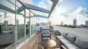 Cobertura superluxo | Terraço/pátio