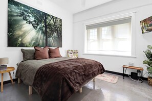 Habitación básica doble | Wifi gratis y ropa de cama 