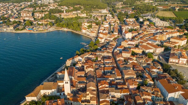Aerial view - Rooms Porto I, Poreč, Istria (Porec)