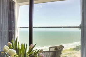 Luksusleilighet, sjøutsikt | Byutsikt