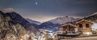 Chalet White Diamond with its own sauna, ski in and ski out