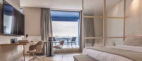 Luxury Studio, City View | View from room