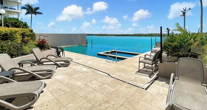 Relaxing Escape: Pool, Tennis Court, Garden Terrace & Water Views