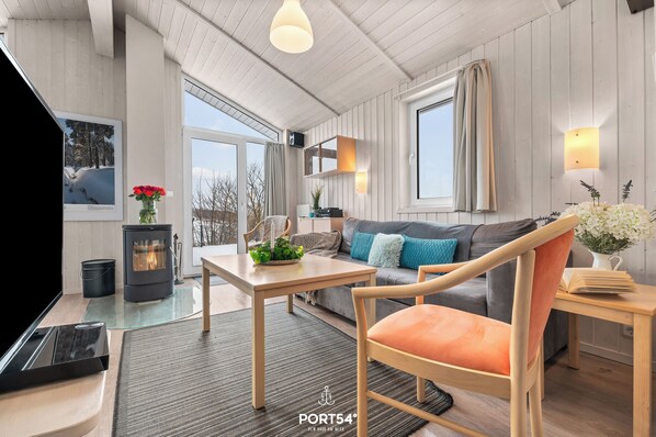 TV, fireplace, DVD player, stereo