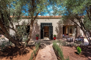 Voorkant van accommodatie