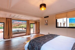 Presidential Suite | 1 bedroom, soundproofing, free WiFi - Atlas Luxury Garden (Ouirgane)