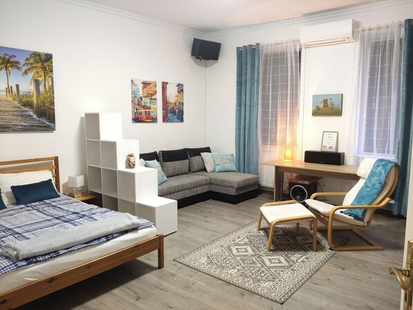 1 chambre, Wi-Fi, literie fournie