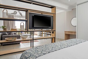 基础开间, 1 张大床 | 笔记本电脑工作区、熨斗/熨衣板、免费 WiFi、床单