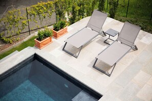 Outdoor pool, a heated pool - VILLA S.ANNA-ALBA by Curti rentals (Calozzo)