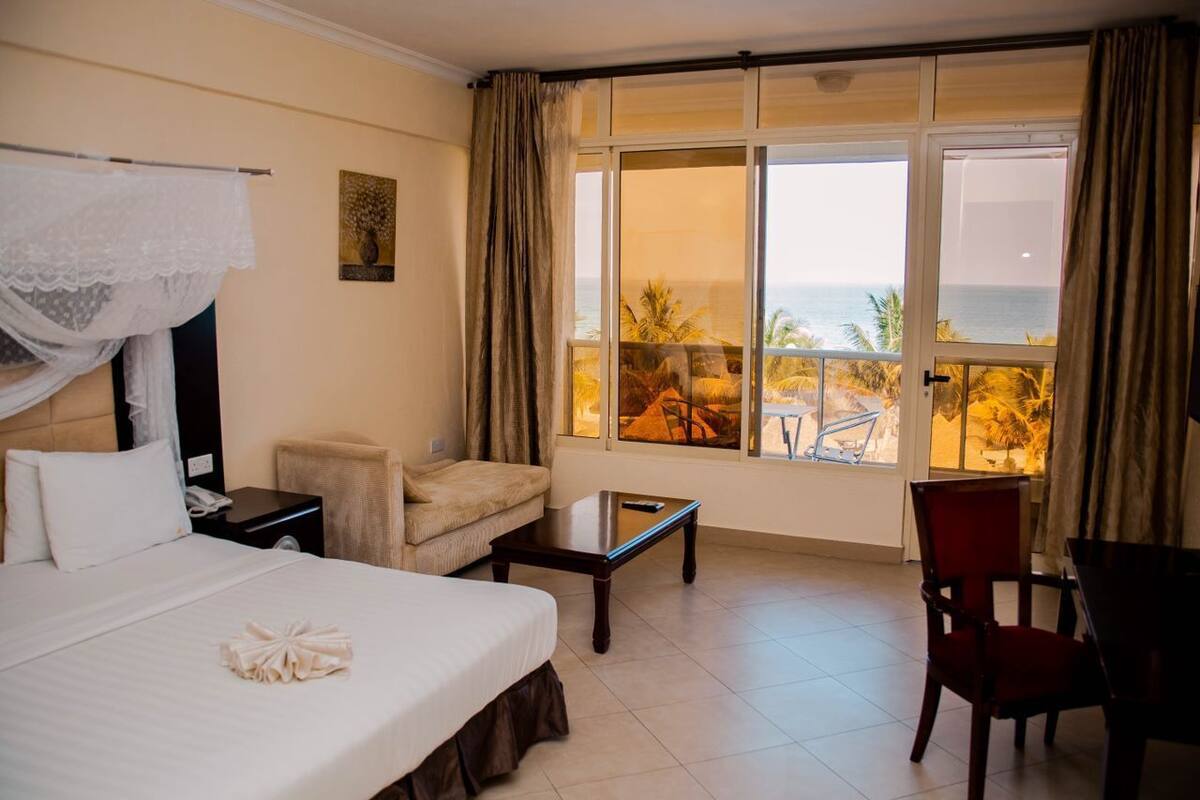 Deluxe Double or Twin Room, Balcony, Sea View | Desk, laptop workspace, WiFi (free)