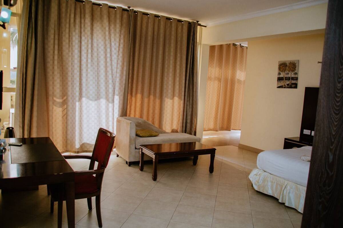 Deluxe Double or Twin Room, Balcony, Garden View | Desk, laptop workspace, WiFi (free)