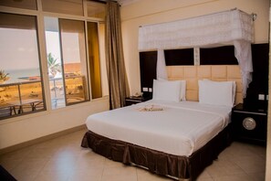 Deluxe Double or Twin Room, Balcony, Sea View | Desk, laptop workspace, free WiFi - LANDMARK BEACH RESORT (Dar es Salaam)