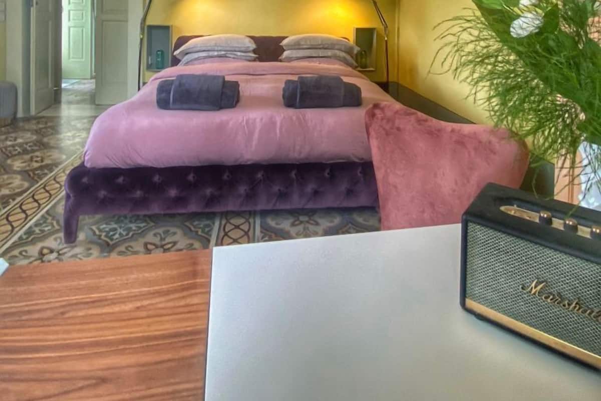 Standard Double Room, Balcony, Garden View | In-room safe, blackout drapes, iron/ironing board, free WiFi