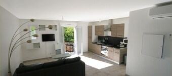 Apartment for 4 people including 3 adults