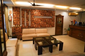 Zona de estar del vestíbulo