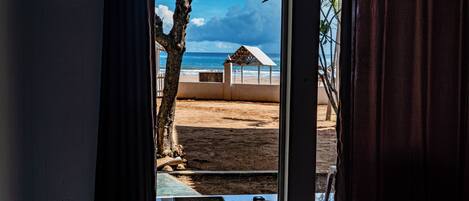 Family Room, Multiple Beds, Air conditioning, Sea View | Beach/ocean view