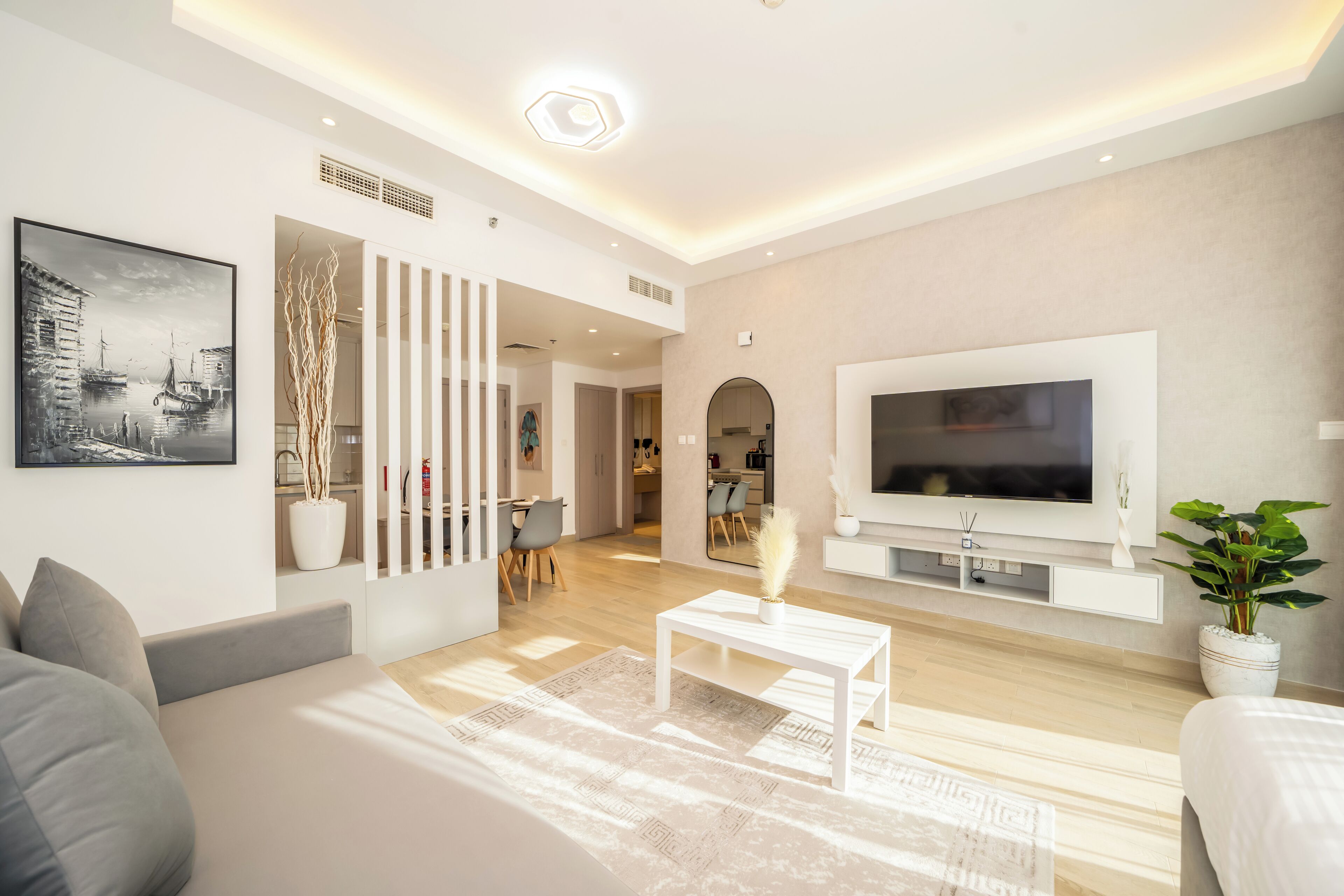 公寓, 陽台, 城市景觀 | 起居區