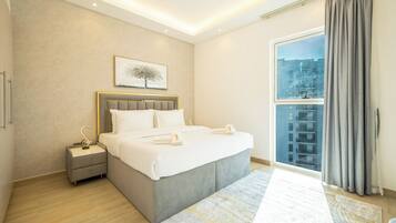 Apartment, Balkon, Stadtblick | 1 Schlafzimmer, Bügeleisen/Bügelbrett, kostenloses WLAN