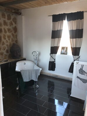 Ducha y secador de pelo