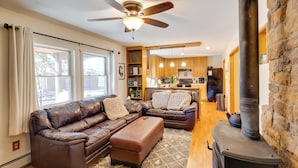 House (2 Bedrooms) | Interior - Fish, Hike & Sightsee: Lovely Florissant Cabin! (Florissant)